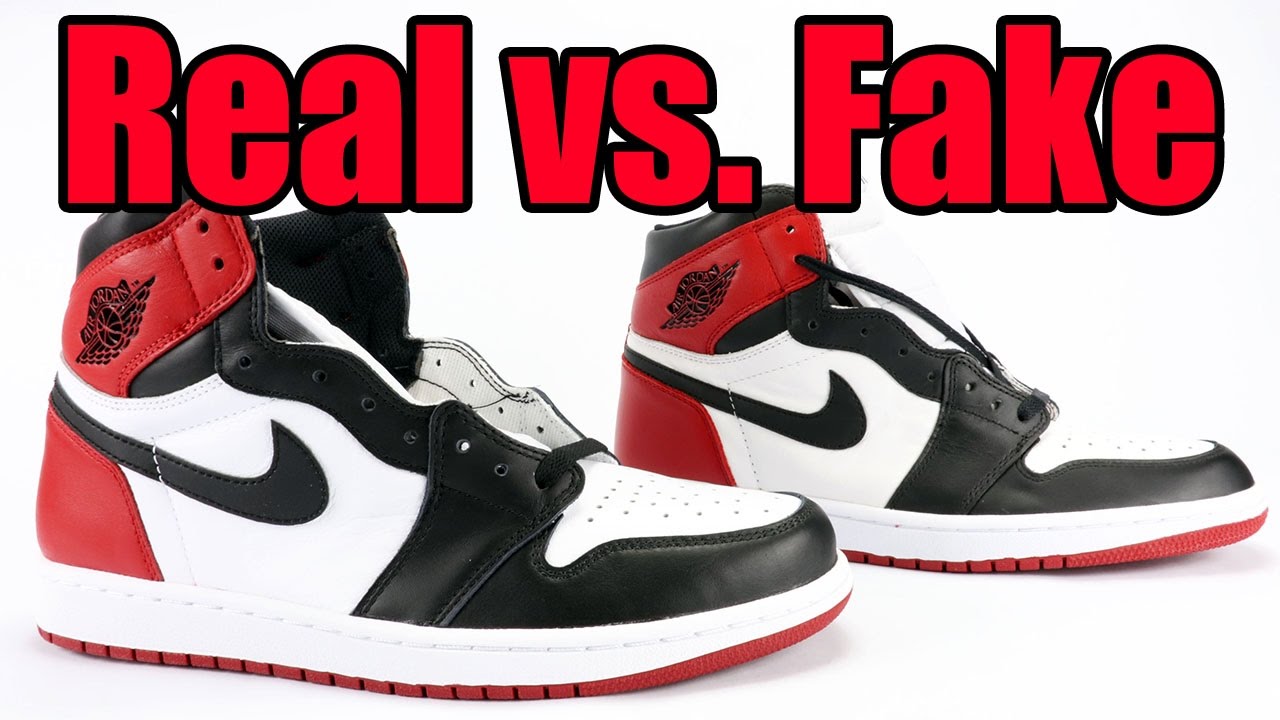 Как отличить оригинал джорданы. Nike Air Jordan 1 High og Black Toe. Nike Air Jordan 1 fake vs Original. Nike Air Jordan 1 Mid Retro 2016. Air Jordan 1 Low бирка.